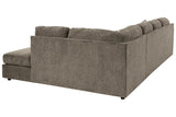 O'Phannon Putty 2-Piece RAF Chaise Sectional from Ashley - Luna Furniture