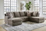 O'Phannon Putty 2-Piece RAF Chaise Sectional from Ashley - Luna Furniture