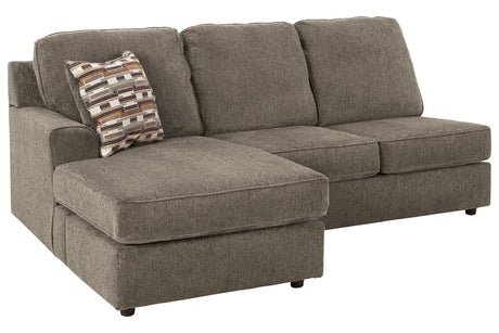 O'Phannon Putty Left-Arm Facing Sofa Chaise from Ashley - Luna Furniture