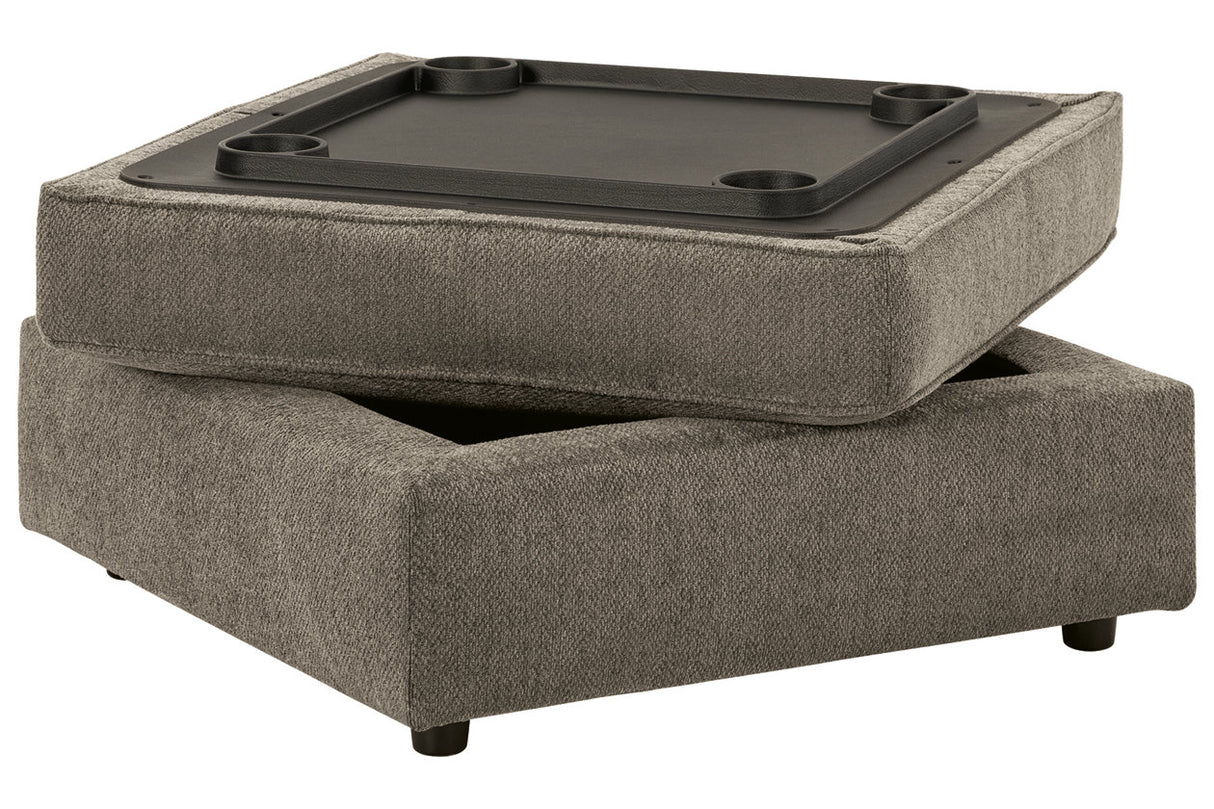 O'Phannon Putty Ottoman With Storage from Ashley - Luna Furniture