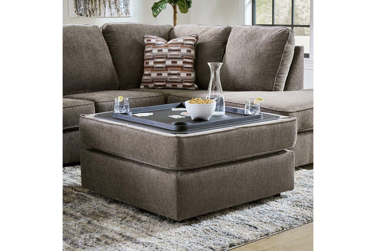 O'Phannon Putty Ottoman With Storage from Ashley - Luna Furniture