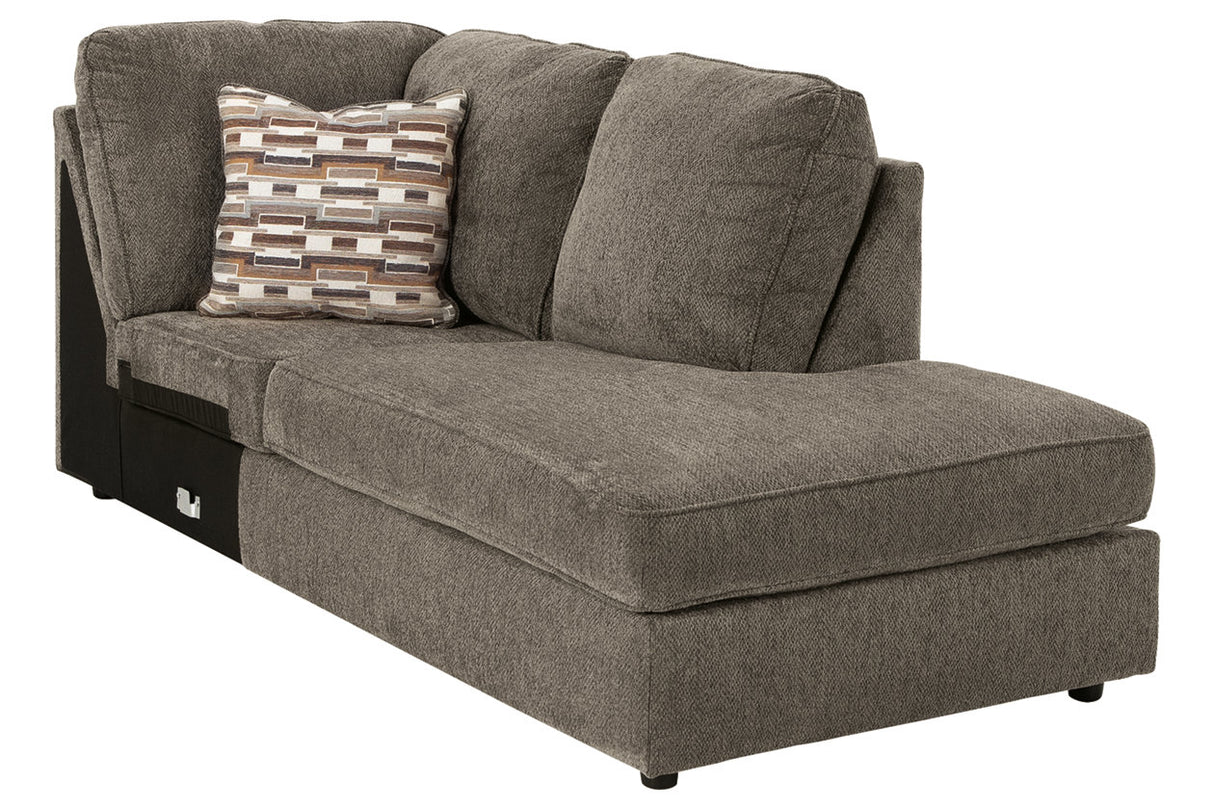 O'Phannon Putty Right-Arm Facing Corner Chaise from Ashley - Luna Furniture