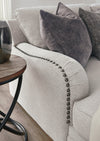 Dellara Chalk Sofa Chaise - Luna Furniture