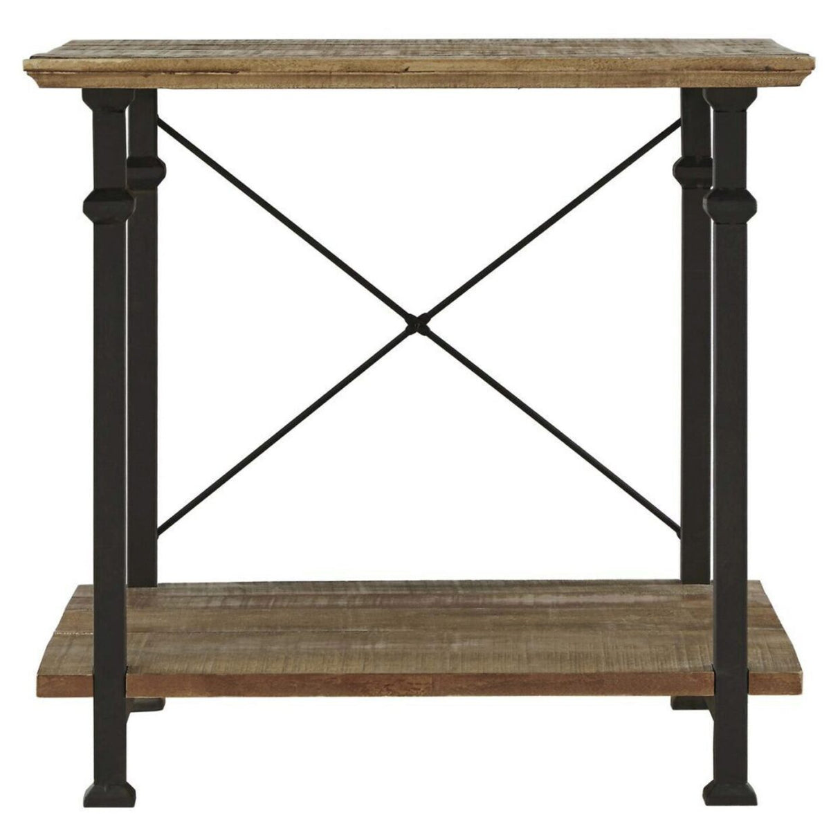 Factory Rustic Poplar End Table