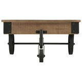 Factory Rustic Brown Cocktail Table -  - Luna Furniture