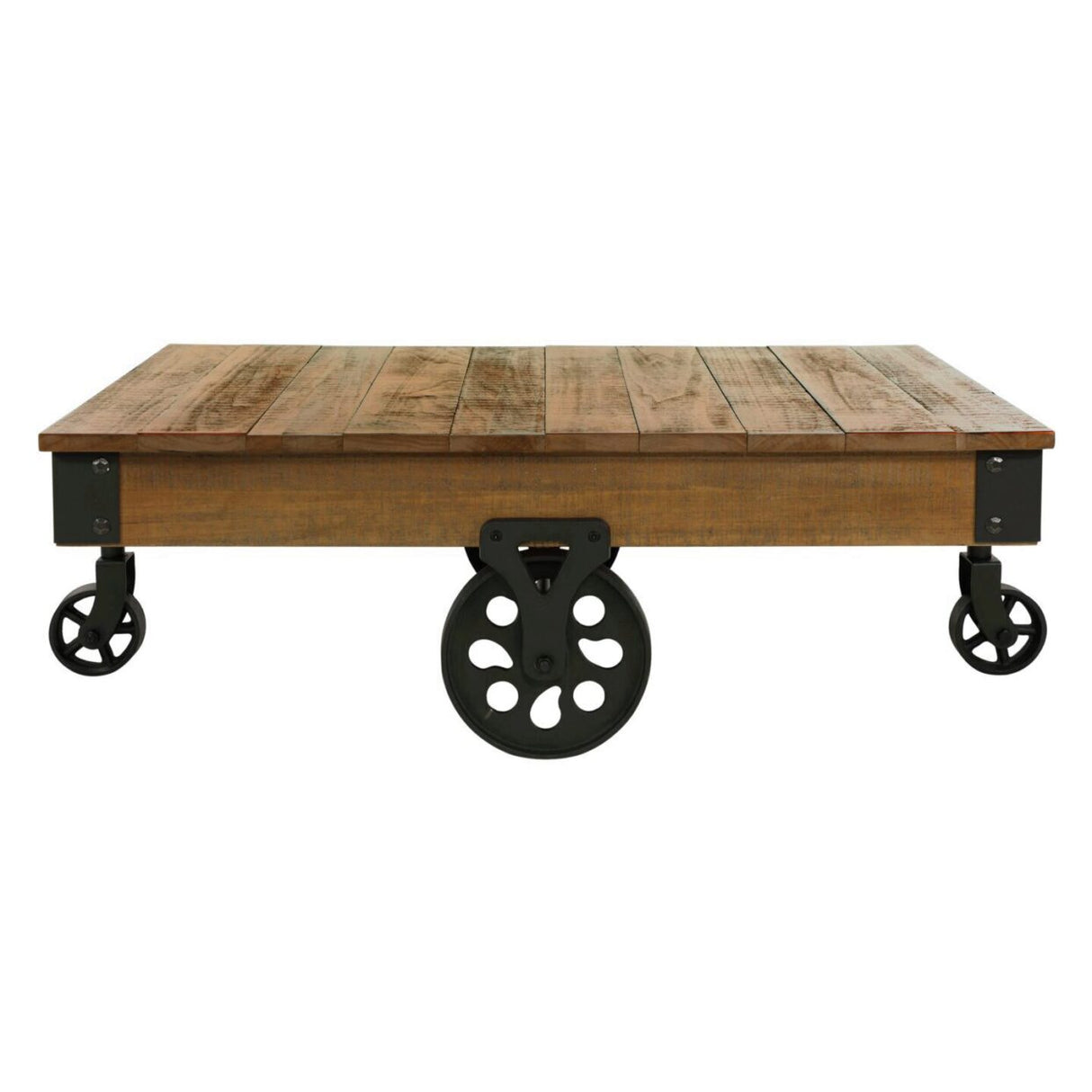 Factory Rustic Brown Cocktail Table -  - Luna Furniture