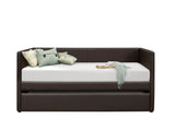 Adra Dark Brown Daybed with Trundle from Homelegance - Luna Furniture