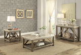 Ridley Weathered Natural End Table from Homelegance - Luna Furniture