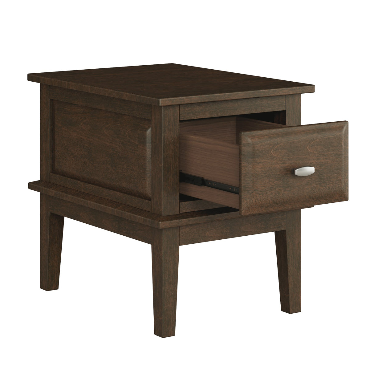 Minot Brown Cherry End Table from Homelegance - Luna Furniture