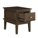 Minot Brown Cherry End Table from Homelegance - Luna Furniture