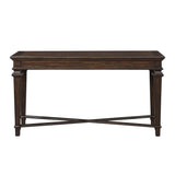 Tobias Espresso Sofa Table from Homelegance - Luna Furniture