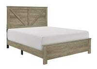 Avenue Rustic Queen Panel Bed - Luna Furniture