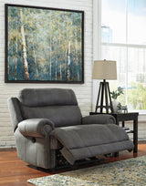 Austere Gray Reclining Living Room Set from Ashley - Luna Furniture