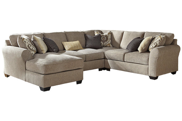 Pantomine Driftwood 4-Piece LAF Sectional