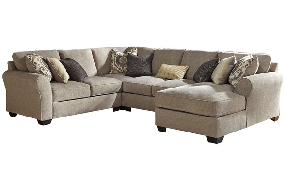Pantomine Driftwood 4-Piece RAF Sectional