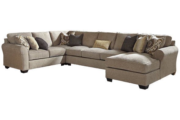 Pantomine Driftwood 4-Piece Large RAF Sectional