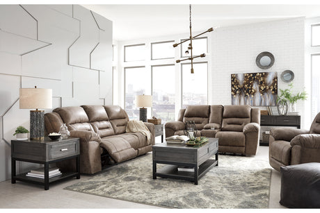 Stoneland Fossil Power Reclining Sofa from Ashley - Luna Furniture