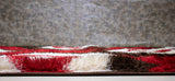3D Shaggy Brown/Red 5X7 Area Rug from Nova Furniture - Luna Furniture