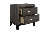 Davi Gray Nightstand from Homelegance - Luna Furniture