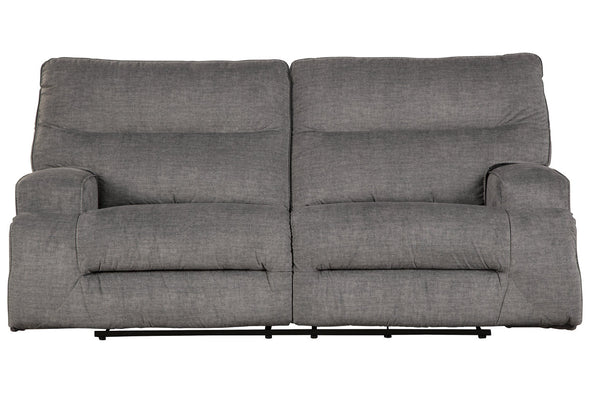 Coombs Charcoal Reclining Sofa