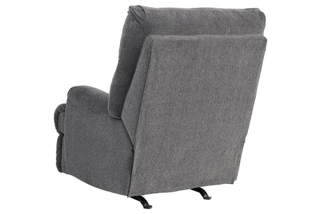 Man Fort Graphite Recliner from Ashley - Luna Furniture
