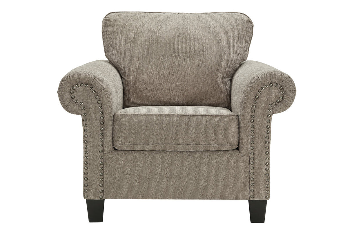 Shewsbury Pewter Chair -  - Luna Furniture