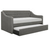 Labelle Gray Twin Daybed with Trundle - Luna Furniture