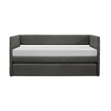 Vining Dark Gray Daybed with Trundle from Homelegance - Luna Furniture