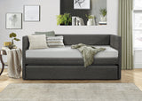 Vining Dark Gray Daybed with Trundle from Homelegance - Luna Furniture