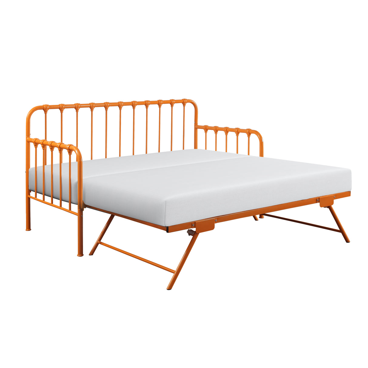 Constance Orange Daybed With Lift-Up Trundle from Homelegance - Luna Furniture