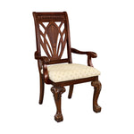 Norwich Dark Cherry Arm Chair, Set of 2