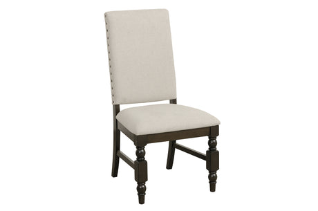 Yates Dark Oak Side Chair, Set of 2 -  - Luna Furniture