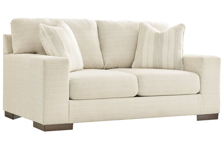 Maggie Birch Loveseat from Ashley - Luna Furniture