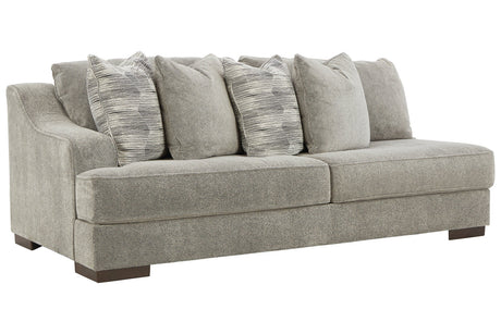 Bayless Smoke Left-Arm Facing Sofa from Ashley - Luna Furniture