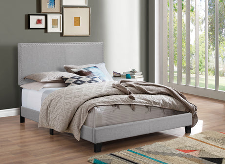 Erin Gray Full Upholstered Bed - Luna Furniture