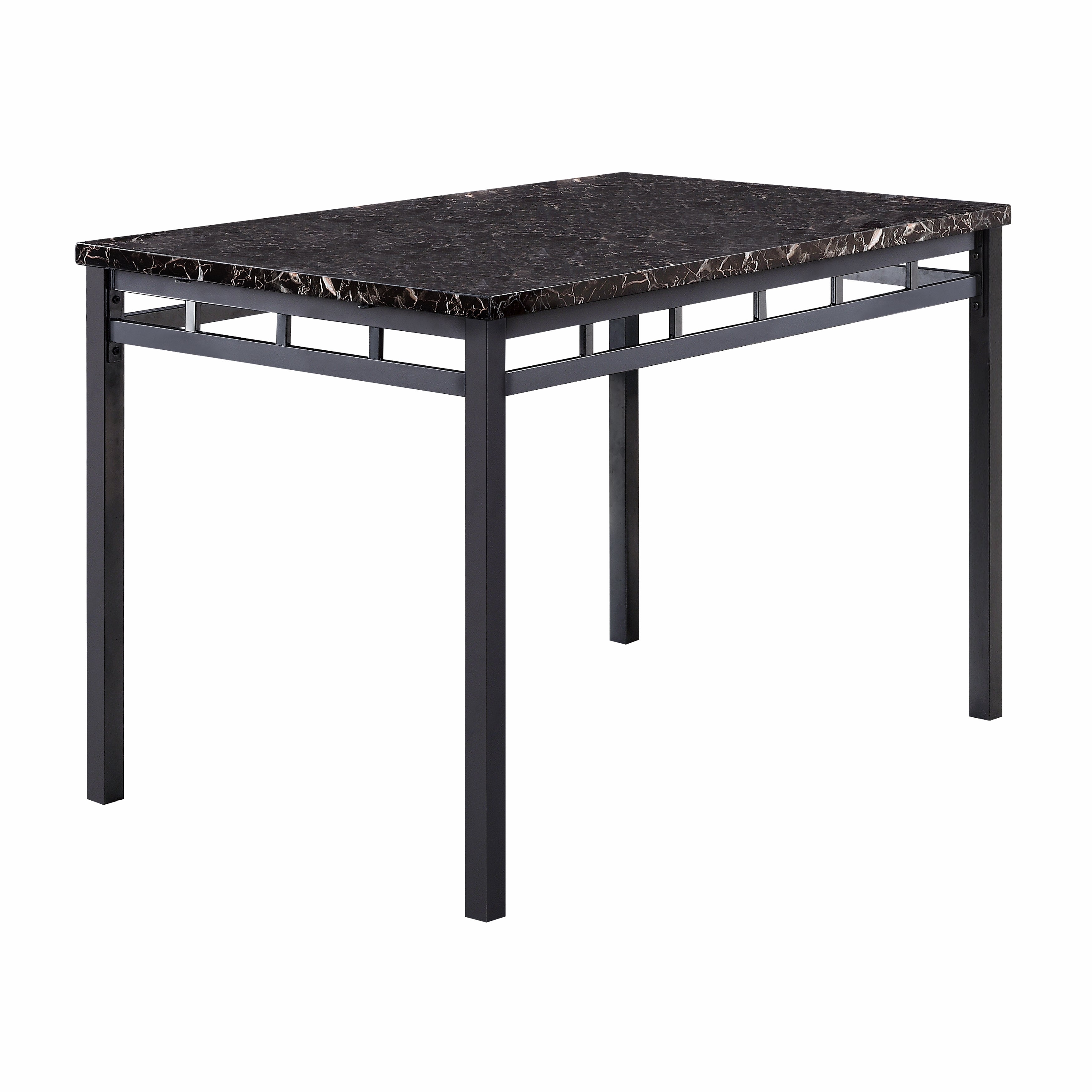 Olney Black/Dark Brown 5-Piece Dining Set from Homelegance - Luna Furniture