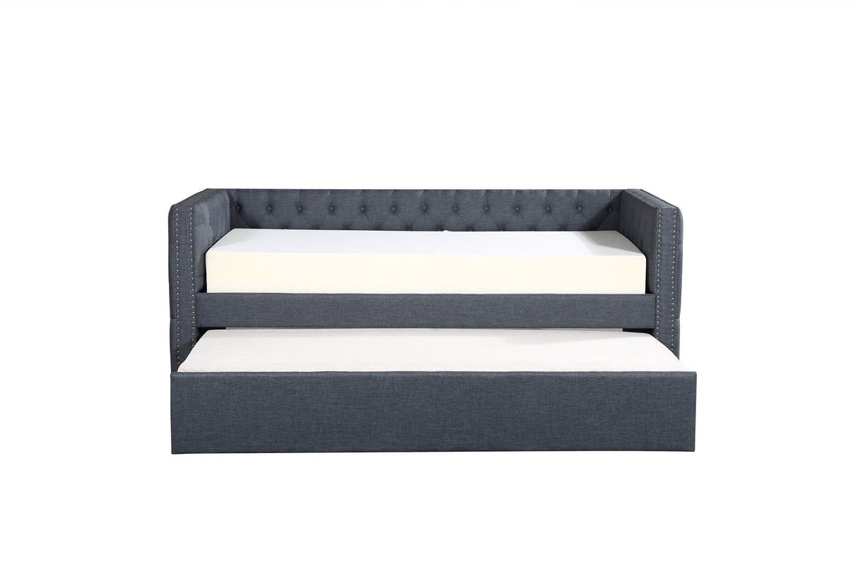 Trina Gray Twin Daybed from Crown Mark - Luna Furniture