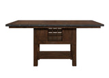 Schleiger Cherry Extendable Counter Height Table
