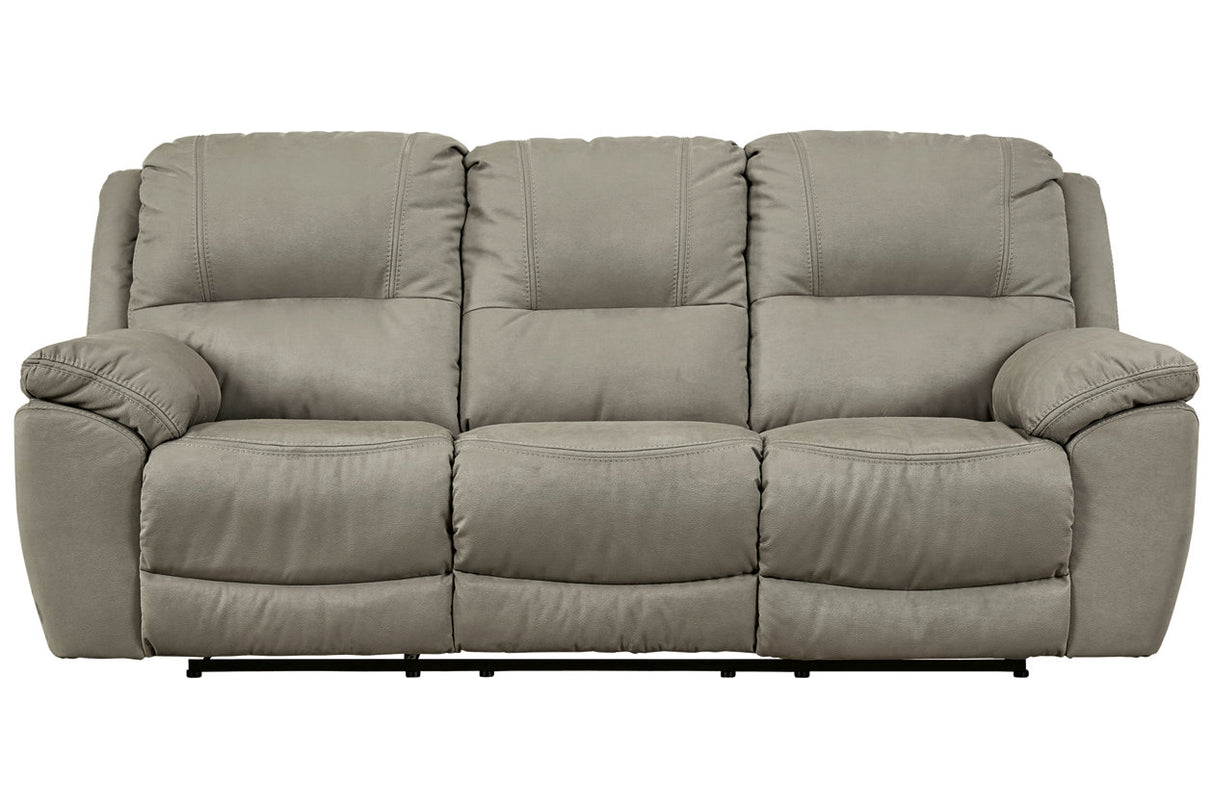 Next-Gen Gaucho Putty Power Reclining Sofa from Ashley - Luna Furniture
