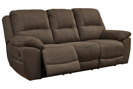 Next-Gen Gaucho Espresso Reclining Sofa from Ashley - Luna Furniture