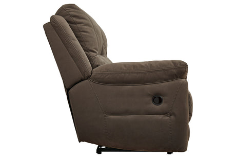 Next-Gen Gaucho Espresso Reclining Loveseat with Console from Ashley - Luna Furniture