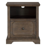 Toulon Dark Oak File Cabinet from Homelegance - Luna Furniture