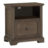 Toulon Dark Oak File Cabinet from Homelegance - Luna Furniture