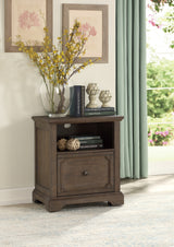 Toulon Dark Oak File Cabinet from Homelegance - Luna Furniture