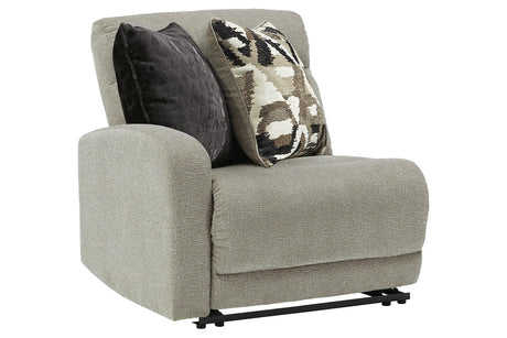 Colleyville Stone Left-Arm Facing Power Recliner from Ashley - Luna Furniture