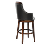 Bayshore Brown Swivel Pub Height Chair, Set of 2 from Homelegance - Luna Furniture
