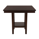 Diego Espresso Counter Height Table