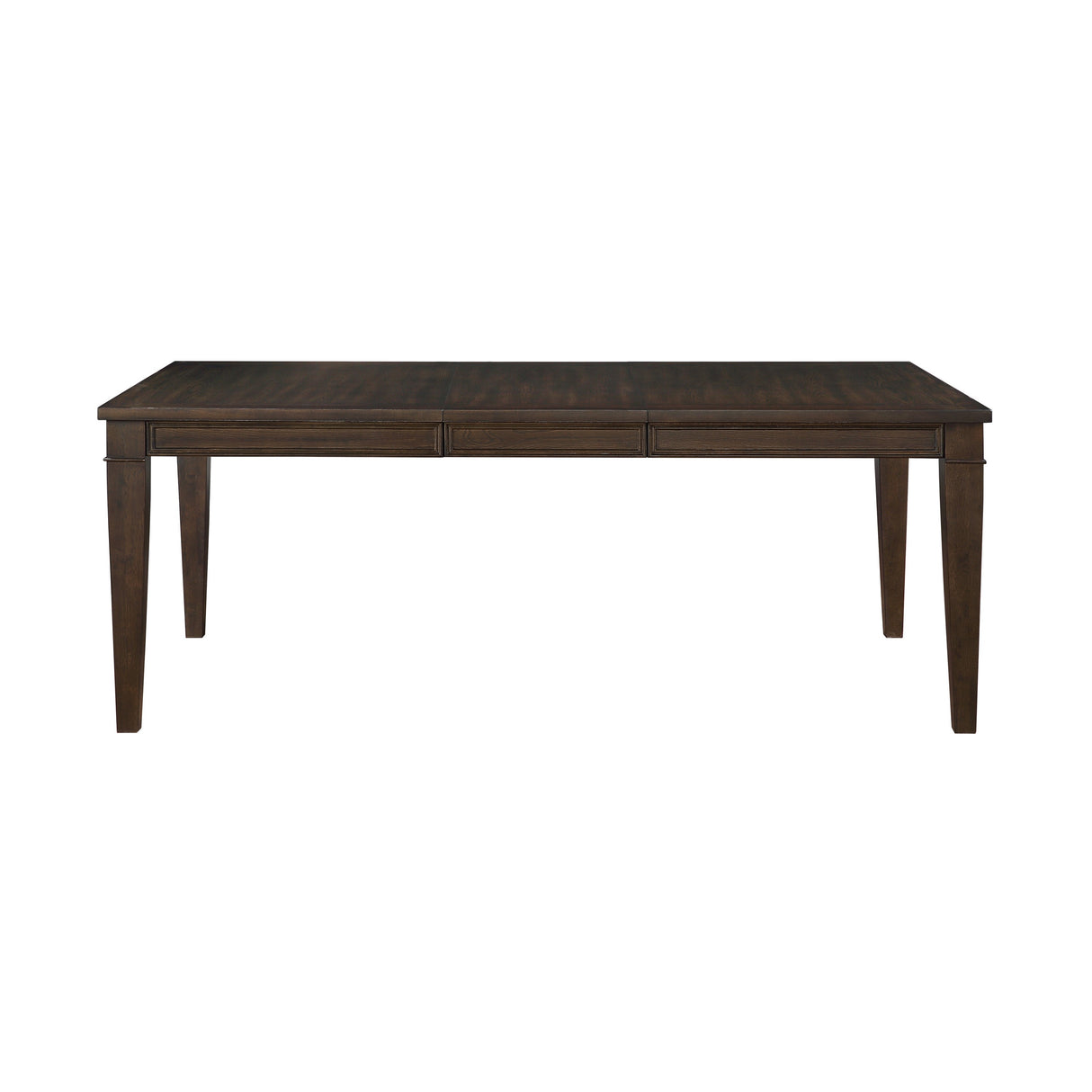 Makah Dark Brown Extendable Dining Table from Homelegance - Luna Furniture