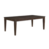 Makah Dark Brown Extendable Dining Table from Homelegance - Luna Furniture