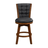 5505-24BKS Swivel Counter Height Chair, Set of 2 from Homelegance - Luna Furniture